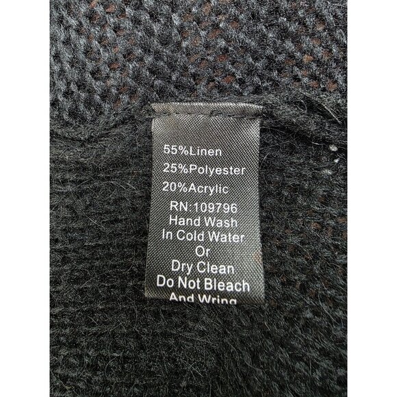 Pretty Angel Vintage Y2K Patchwork Knit Long Cardigan Large New - Picture 6 of 8